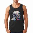 Baseball Catcher Mask Ice Cream Dripping Baseball Boys Men Tank Top
