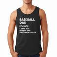 Baseball Dad Definition Men Tank Top Baseball Dad Definition Men Tank Top