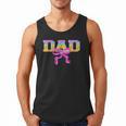Baseball Dad Ice Cream Drip Game Day Family Matching Men Tank Top