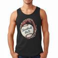 Baseball Dad Softball Glove And Ball Men Tank Top