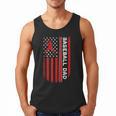 Baseball Dad Usa American Flag Patriotic Dad Father's Day Men Tank Top Baseball Dad Usa American Flag Patriotic Dad Father's Day Men Tank Top