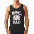 Baseball Dad Vintage Baseball Player Daddy Men Men Tank Top