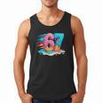 Baseball Drip Ice Cream 67 Graffiti Splash Melt Men Tank Top