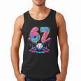 Baseball Drip Number 67 Player 67Th Birthday Baseball Meme Men Tank Top