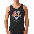 Baseball Drip Number 67 Player Men Tank Top