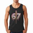Baseball Drip Number 67 Sports Player Six Seven Meme Fan Men Tank Top
