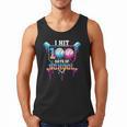 Baseball Ice Cream Drip I Hit 100 Days Of School Boys Kids Men Tank Top