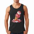 Baseball Ice Cream Drip Youth Strawberry Baseball Red Men Tank Top Baseball Ice Cream Drip Youth Strawberry Baseball Red Men Tank Top