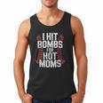 Baseball Joke Tee I Hit Bombs For Hot Moms Player Pitcher Men Tank Top Baseball Joke Tee I Hit Bombs For Hot Moms Player Pitcher Men Tank Top