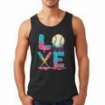 Baseball Love Drip Ice Cream Colorful Baseball Men Tank Top