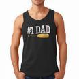 Baseball Player Dad Papa Number One Baseball Dad Fathers Day Men Tank Top