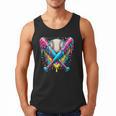Baseball Player Ice Cream Drip Men Tank Top