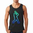Baseball Player Graphic Men Tank Top