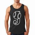 Baseball Sport Player Monogram Cool Initial Letter J Men Tank Top