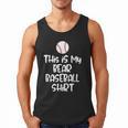 Bear Baseball Shirt For Players Fans And Moms Men Tank Top