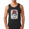 Bleached Tia Life Soccer Messy Bun Baseball Game Day Men Tank Top Bleached Tia Life Soccer Messy Bun Baseball Game Day Men Tank Top