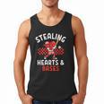 Boys Baseball Valentines Day Stealing Hearts Valentine Kids Men Tank Top Boys Baseball Valentines Day Stealing Hearts Valentine Kids Men Tank Top