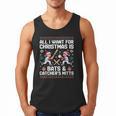 Christmas Baseball Bats Catcher Mitts Holiday Tee Men Tank Top Christmas Baseball Bats Catcher Mitts Holiday Tee Men Tank Top
