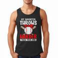 My Daughter Throws Harder Than Your Son Baseball Dads Men Tank Top My Daughter Throws Harder Than Your Son Baseball Dads Men Tank Top