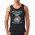 My Favorite Baseball Player Calls Me Dad Ice Cream Drip Men Tank Top