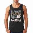 My Favorite Player Calls Me Granna Baseball Leopard Men Tank Top