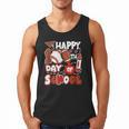 Happy 100 Days Of School Baseball Football PE Teacher Men Tank Top Happy 100 Days Of School Baseball Football PE Teacher Men Tank Top
