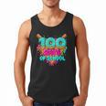 Happy 100 Days Of School Costume Baseball Drip Ice Cream Men Tank Top
