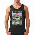 I Hit 100 Days Of School Baseball Drip 100th Day Of School Men Tank Top I Hit 100 Days Of School Baseball Drip 100th Day Of School Men Tank Top