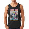 I Hit 100 Days Of School Baseball Ice Cram Drip 100th Boys Men Tank Top