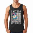 I Hit 100 Days Of School Baseball Ice Cream Drip Boys Girls Men Tank Top I Hit 100 Days Of School Baseball Ice Cream Drip Boys Girls Men Tank Top