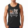 I'm Just Here For The Snacks Baseball Coquette Game Day Girl Men Tank Top I'm Just Here For The Snacks Baseball Coquette Game Day Girl Men Tank Top