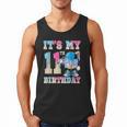 It's My 11th Birthday Baseball Ice Cream Drip Theme Men Tank Top It's My 11th Birthday Baseball Ice Cream Drip Theme Men Tank Top