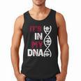 ITS In My DNA Baseball Sport Player Saying Men Tank Top ITS In My DNA Baseball Sport Player Saying Men Tank Top