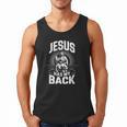 Jesus Has My Back Baseball Faith Motivation Tee Christian Men Tank Top Jesus Has My Back Baseball Faith Motivation Tee Christian Men Tank Top