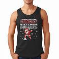Jingle Ballers Plaid Santa Dabbing Baseball Christmas Men Tank Top Jingle Ballers Plaid Santa Dabbing Baseball Christmas Men Tank Top