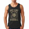 Just a Boy Who Loves Baseball Men Tank Top