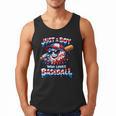 Just A Boy Who Loves Baseball Patriotic Drip For Youth Boys Men Tank Top Just A Boy Who Loves Baseball Patriotic Drip For Youth Boys Men Tank Top