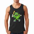 Lucky Shamrock Playing Baseball St Patrick's Kids Boys Men Tank Top Lucky Shamrock Playing Baseball St Patrick's Kids Boys Men Tank Top