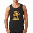 Melting Baseball Mascot Slugger Bat Cap Cartoon Men Tank Top Melting Baseball Mascot Slugger Bat Cap Cartoon Men Tank Top