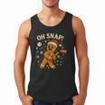 Oh Snap Gingerbreadman Christmas Baseball Men Tank Top Oh Snap Gingerbreadman Christmas Baseball Men Tank Top