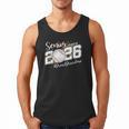 Proud Senior Grandma Class Of 2026 Baseball Graduate Leopard Men Tank Top
