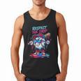 Respect The Drip Baseball Bat Sunglasses Mascot Men Tank Top Respect The Drip Baseball Bat Sunglasses Mascot Men Tank Top