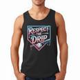 Respect The Drip Baseball Player Men Tank Top Respect The Drip Baseball Player Men Tank Top