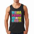 Retro Mama Mommy Mom Bruh Baseball Women Girls Men Tank Top