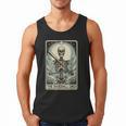 Retro Skeleton Baseball Dad Tarot Card Halloween Sport Lover Men Tank Top Retro Skeleton Baseball Dad Tarot Card Halloween Sport Lover Men Tank Top