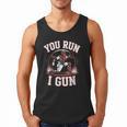 You Run I Gun Baseball Catcher Softball Player Men Tank Top You Run I Gun Baseball Catcher Softball Player Men Tank Top