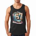 Six Seven Baseball Lifestyle 67 Meme Gen Alpha Slang Men Tank Top