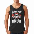 Six Seven Bruh Valentines Baseball Kids 67 Valentine Boys Men Tank Top