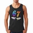 Six Seven Ice Cream Drip Cool Meme 67 Number Baseball Men Tank Top