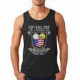 Softball Dad Like A Baseball Dad 4th Of July USA Retro Flag Men Tank Top Softball Dad Like A Baseball Dad 4th Of July USA Retro Flag Men Tank Top